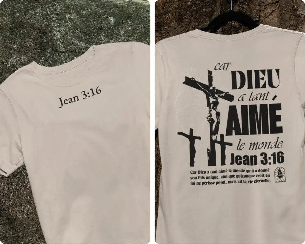T-SHIRT Jean 3:16 Le 14e Apôtre